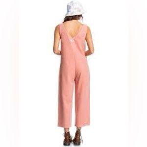 Quiksilver coral jumpsuit NWT